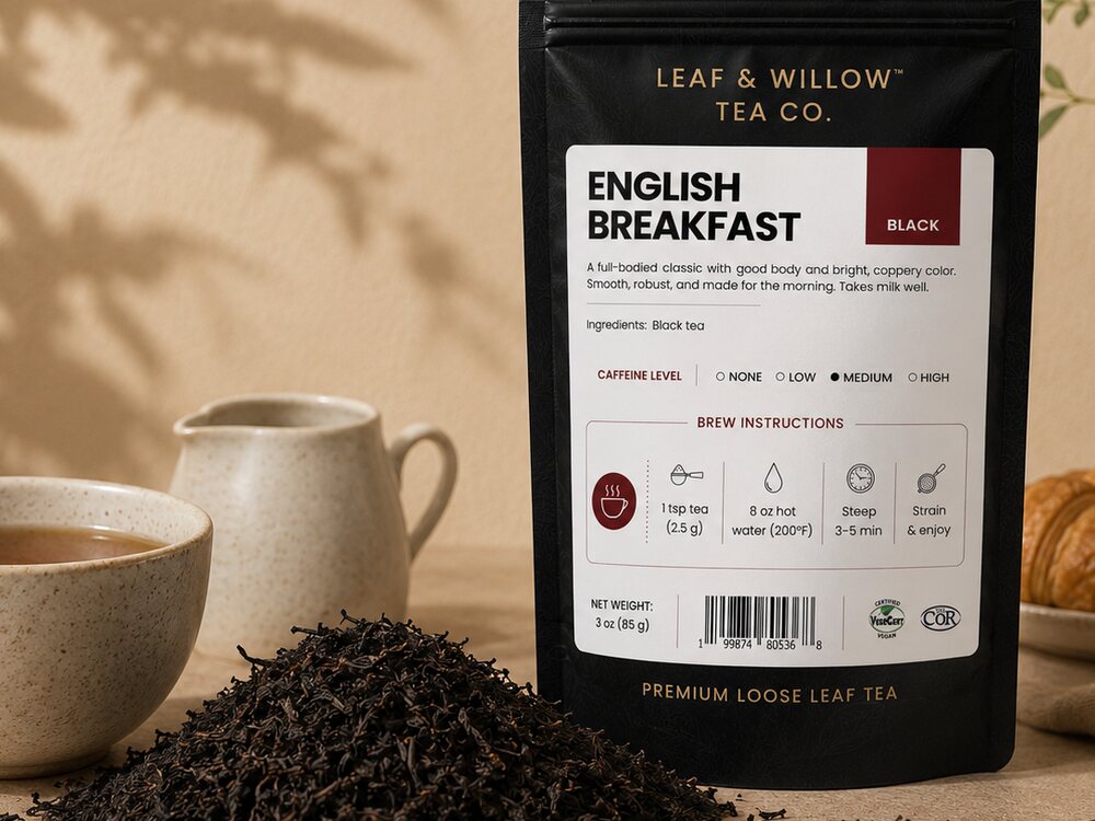 Maple Breakfast Tea Latte